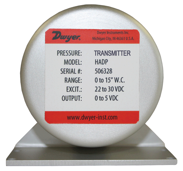 Dwyer High Accuracy Differential Pressure Transmitter, Series HADP